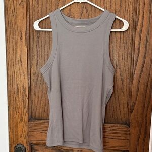 Madewell Gray Sleeveless Women's Tank Top